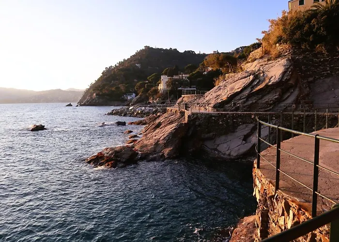 Conchiglia Sul Mare Attico Vista Portofino شقة *