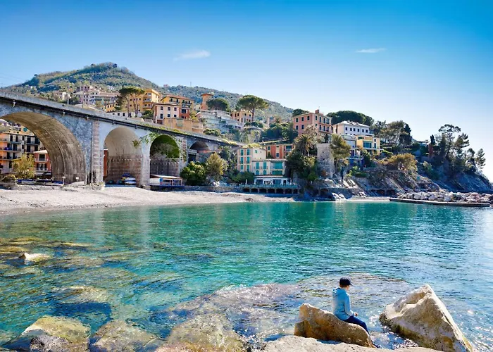 Conchiglia Sul Mare Attico Vista Portofino شقة زواليي