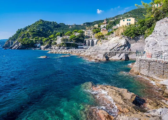 Conchiglia Sul Mare Attico Vista Portofino شقة زواليي