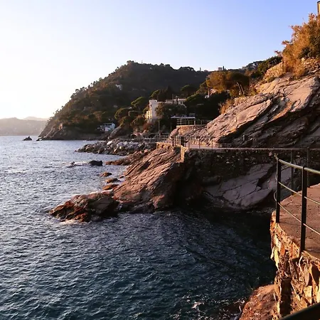 Conchiglia Sul Mare Attico Vista Portofino Apartament *