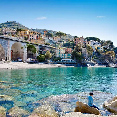 Conchiglia Sul Mare Attico Vista Portofino Apartament Zoagli