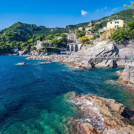 Conchiglia Sul Mare Attico Vista Portofino Apartament Zoagli